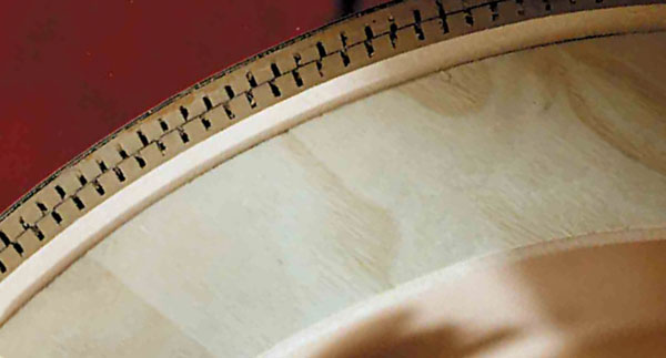 Пирог из склеенных листов МДФ и шпона