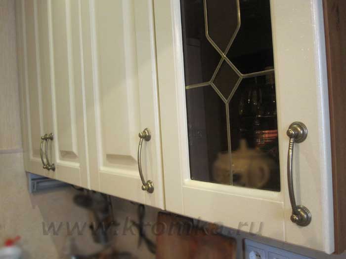 Кухня с фасадами из крашенного МДФ в нашей первой квартире