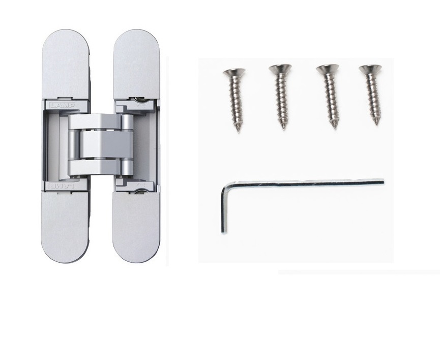 HES3D-90DC Петля врезная скрытая 3D регулировка